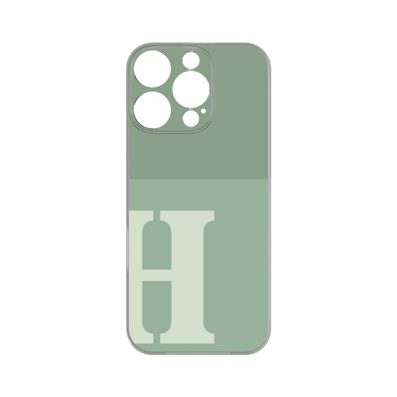 Premium Panel［ Original - initial two tone - H green ］