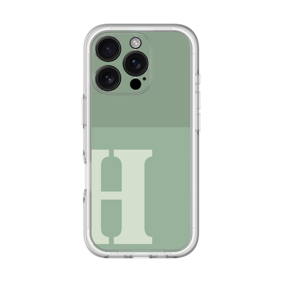 Premium Panel［ Original - initial two tone - H green ］