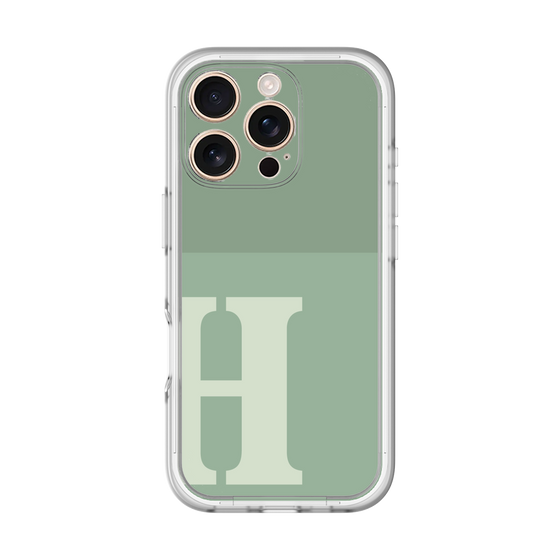 Premium Panel［ Original - initial two tone - H green ］