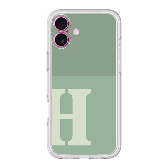 Premium Panel［ Original - initial two tone - H green ］