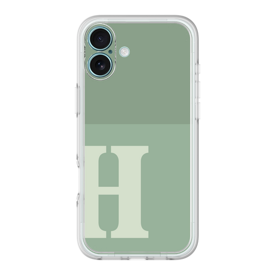 Premium Panel［ Original - initial two tone - H green ］