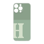 Premium Panel［ Original - initial two tone - H green ］