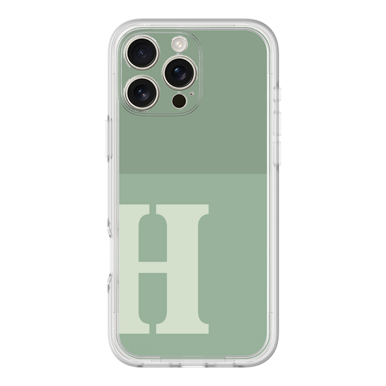 Premium Panel［ Original - initial two tone - H green ］