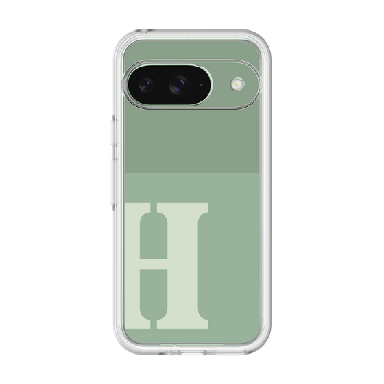 Premium Panel［ Original - initial two tone - H green ］