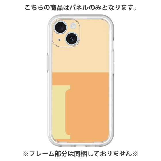 Premium Panel［ Original - initial two tone - I orange ］