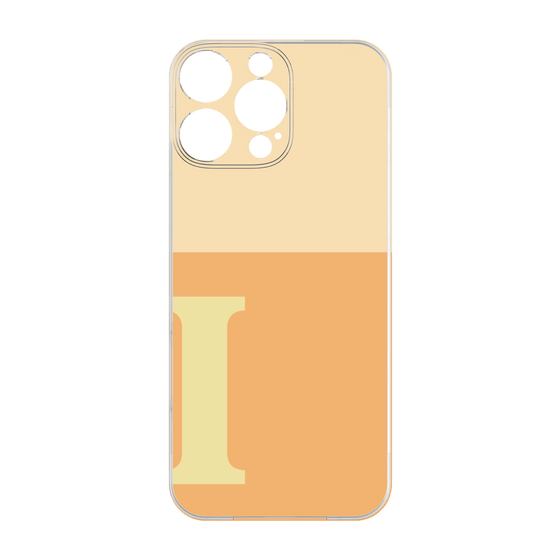 Premium Panel［ Original - initial two tone - I orange ］