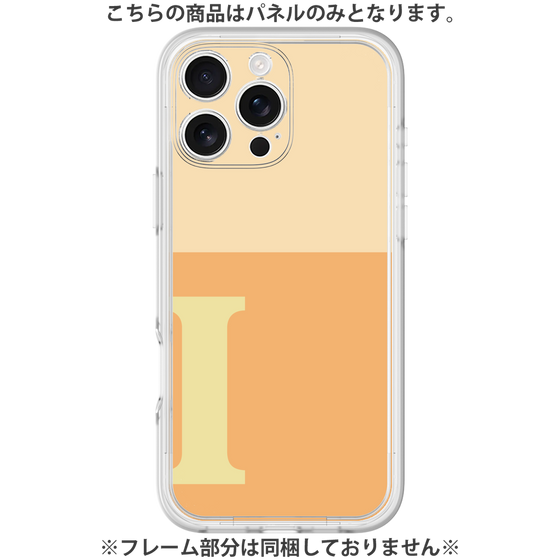 Premium Panel［ Original - initial two tone - I orange ］