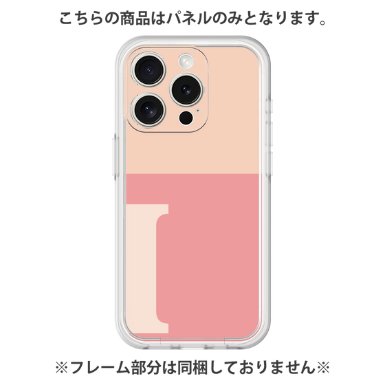 Premium Panel［ Original - initial two tone - I pink ］