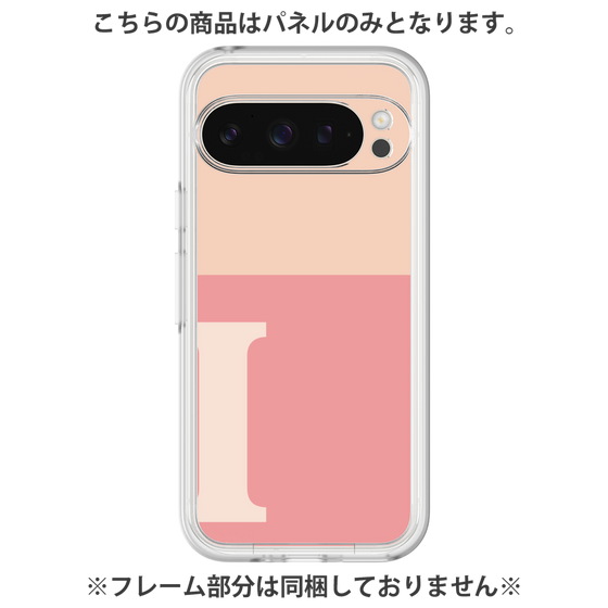 Premium Panel［ Original - initial two tone - I pink ］