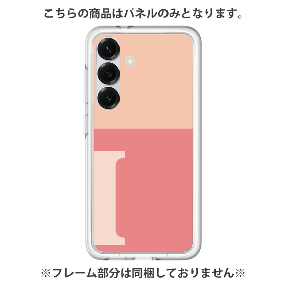 Premium Panel［ Original - initial two tone - I pink ］