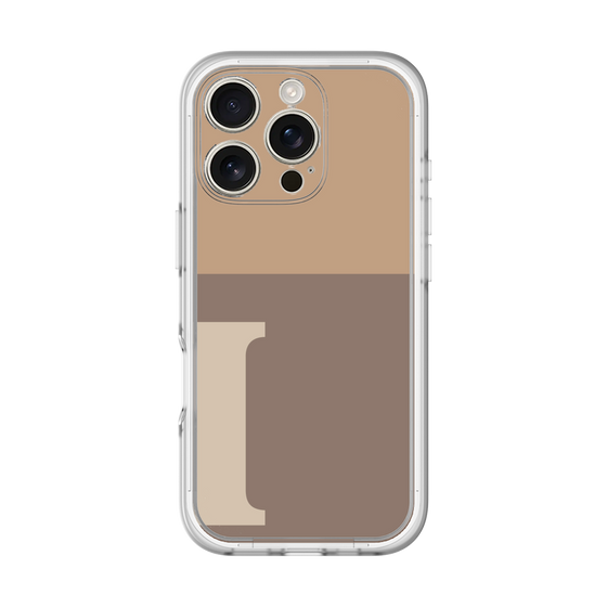 Premium Panel［ Original - initial two tone - I brown ］