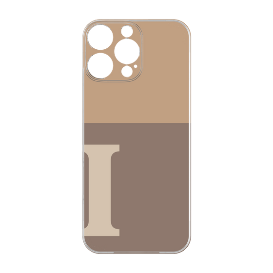 Premium Panel［ Original - initial two tone - I brown ］
