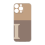 Premium Panel［ Original - initial two tone - I brown ］