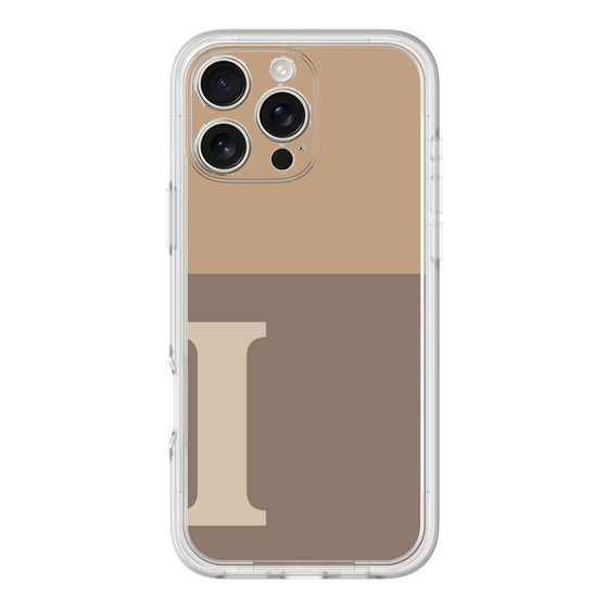 Premium Panel［ Original - initial two tone - I brown ］