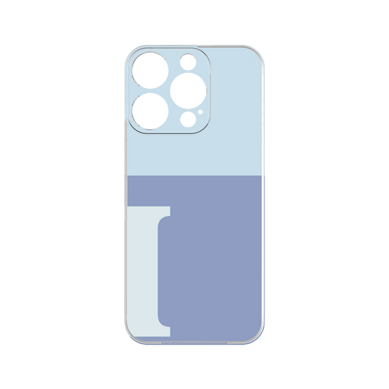 Premium Panel［ Original - initial two tone - I blue ］