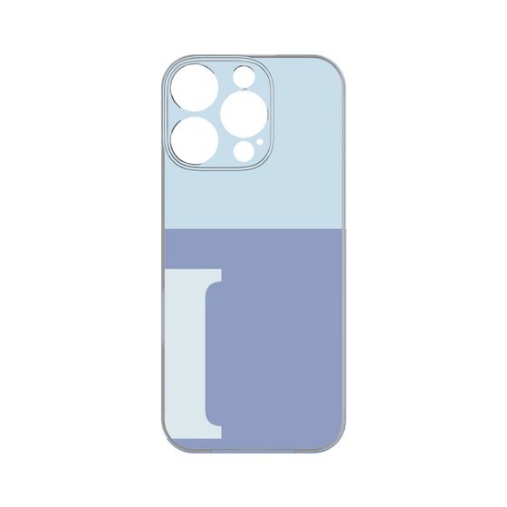 Premium Panel［ Original - initial two tone - I blue ］