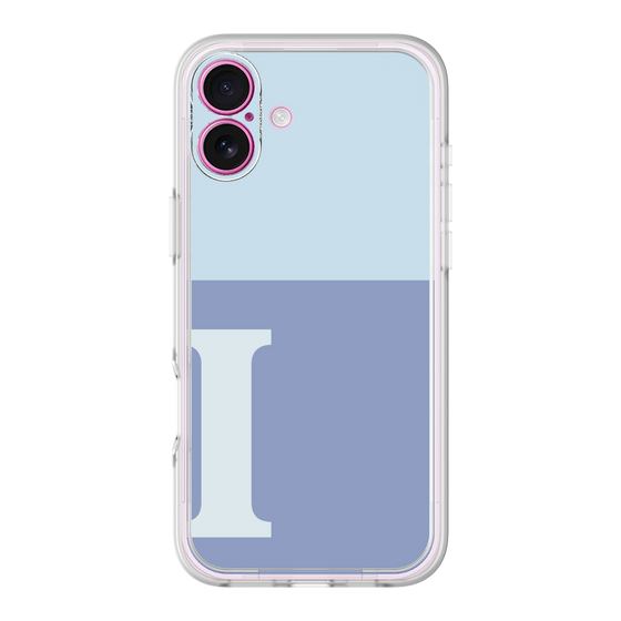 Premium Panel［ Original - initial two tone - I blue ］
