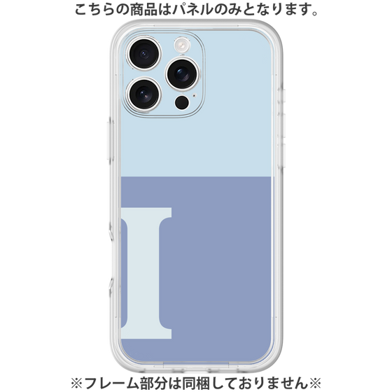 Premium Panel［ Original - initial two tone - I blue ］