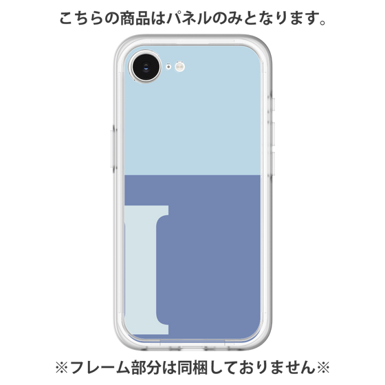 Premium Panel［ Original - initial two tone - I blue ］