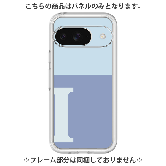 Premium Panel［ Original - initial two tone - I blue ］
