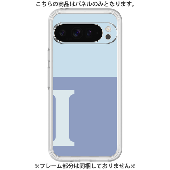 Premium Panel［ Original - initial two tone - I blue ］