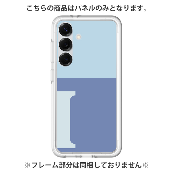 Premium Panel［ Original - initial two tone - I blue ］