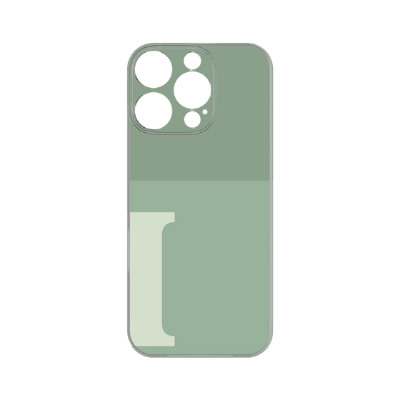 Premium Panel［ Original - initial two tone - I green ］