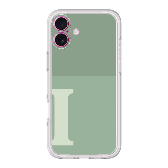Premium Panel［ Original - initial two tone - I green ］