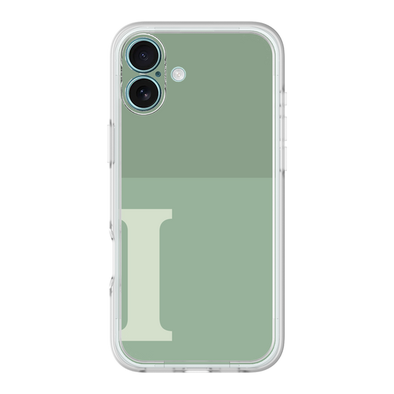 Premium Panel［ Original - initial two tone - I green ］