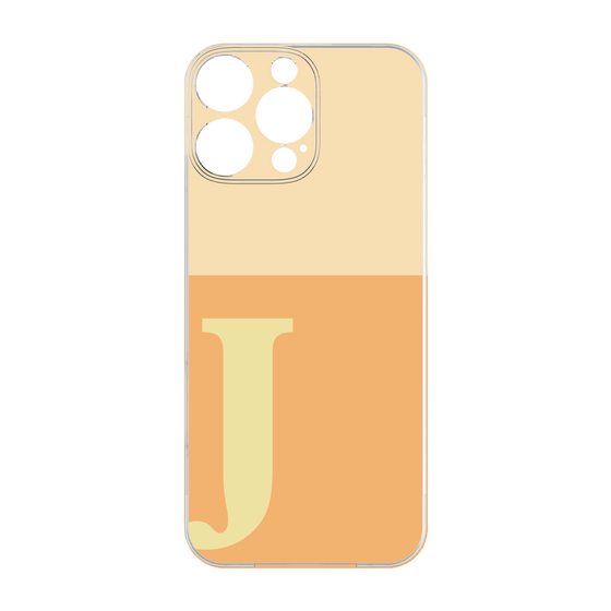 Premium Panel［ Original - initial two tone - J orange ］