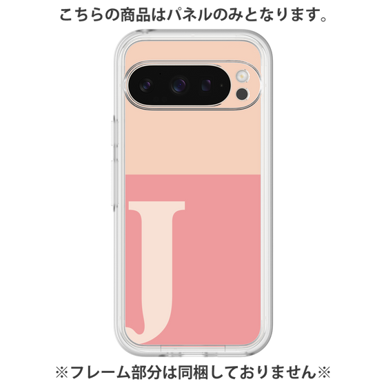 Premium Panel［ Original - initial two tone - J pink ］