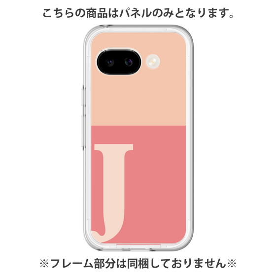 Premium Panel［ Original - initial two tone - J pink ］