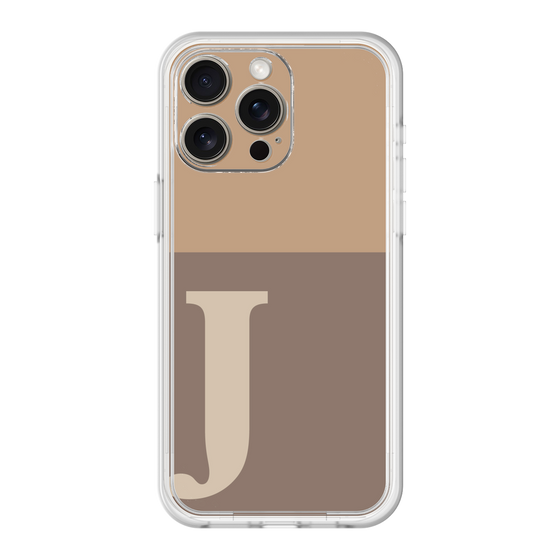 Premium Panel［ Original - initial two tone - J brown ］