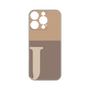 Premium Panel［ Original - initial two tone - J brown ］
