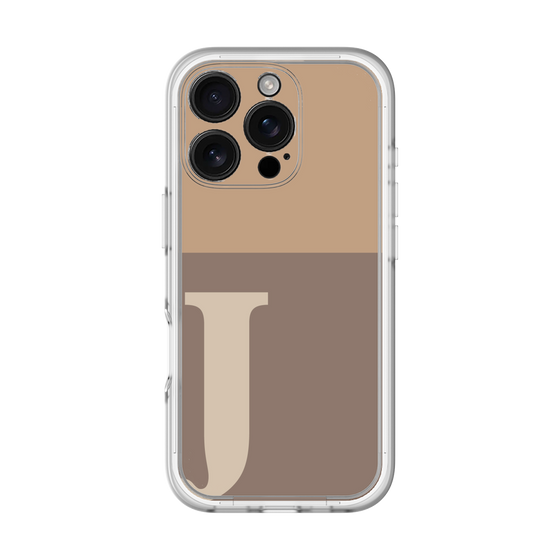 Premium Panel［ Original - initial two tone - J brown ］