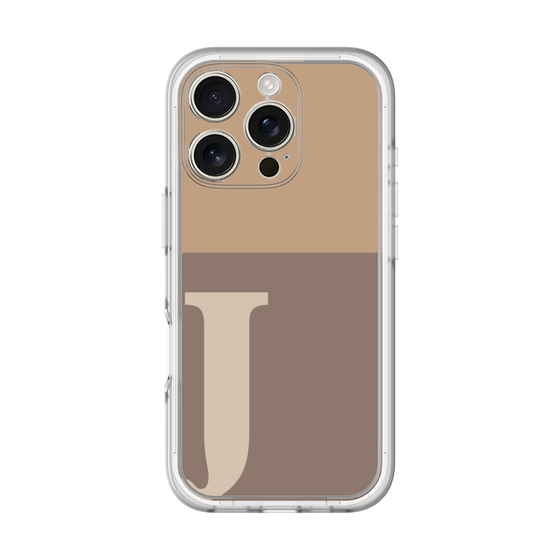 Premium Panel［ Original - initial two tone - J brown ］