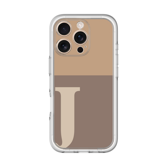Premium Panel［ Original - initial two tone - J brown ］