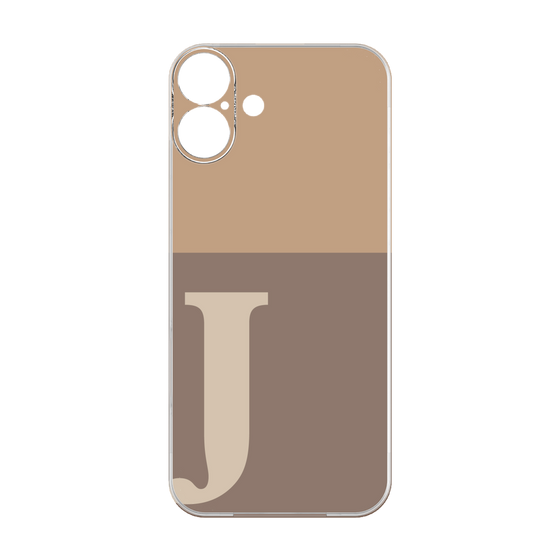 Premium Panel［ Original - initial two tone - J brown ］