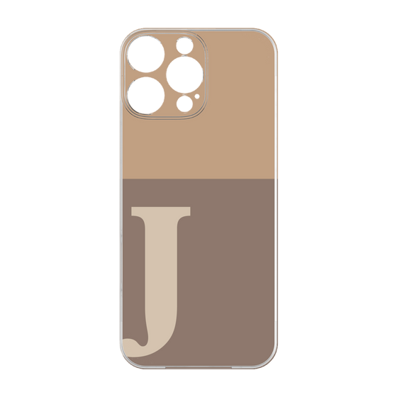 Premium Panel［ Original - initial two tone - J brown ］