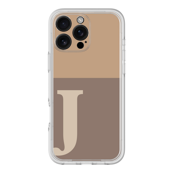 Premium Panel［ Original - initial two tone - J brown ］