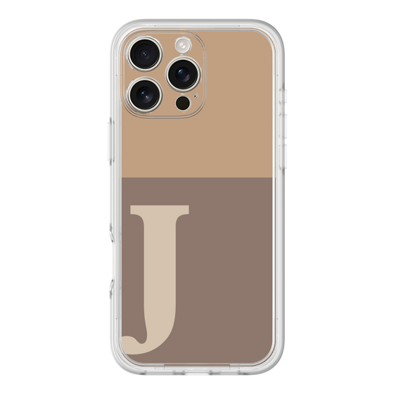 Premium Panel［ Original - initial two tone - J brown ］