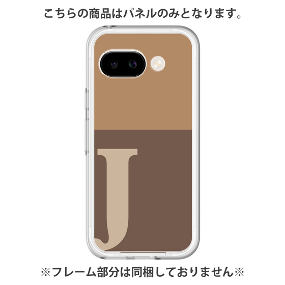 Premium Panel［ Original - initial two tone - J brown ］