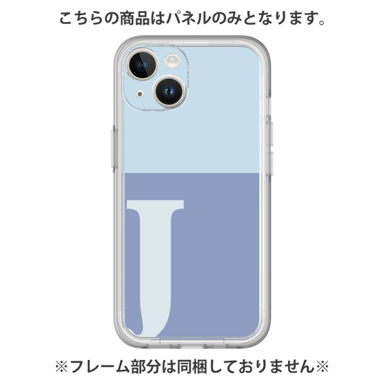 Premium Panel［ Original - initial two tone - J blue ］