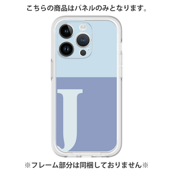 Premium Panel［ Original - initial two tone - J blue ］
