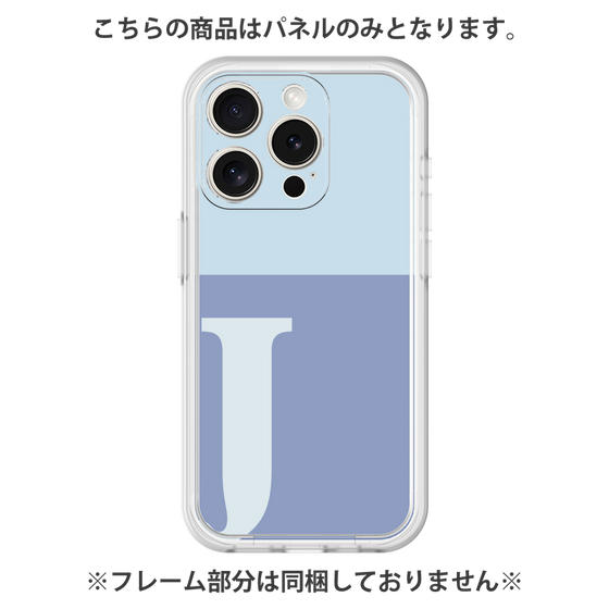 Premium Panel［ Original - initial two tone - J blue ］
