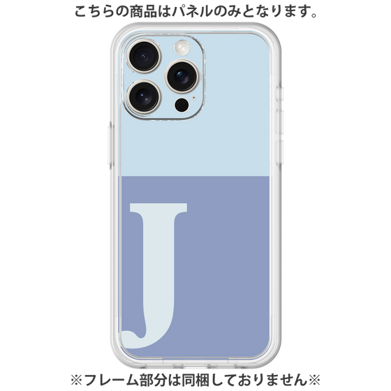 Premium Panel［ Original - initial two tone - J blue ］