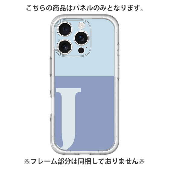 Premium Panel［ Original - initial two tone - J blue ］