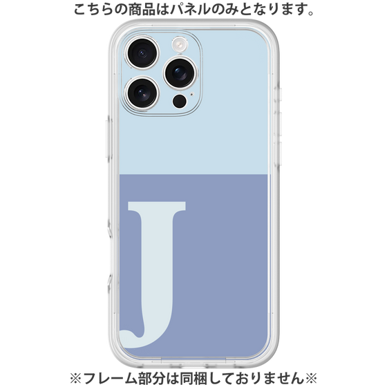 Premium Panel［ Original - initial two tone - J blue ］
