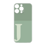 Premium Panel［ Original - initial two tone - J green ］