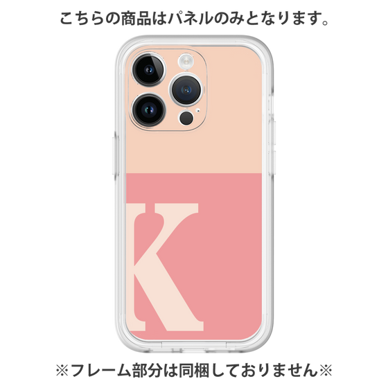 Premium Panel［ Original - initial two tone - K pink ］